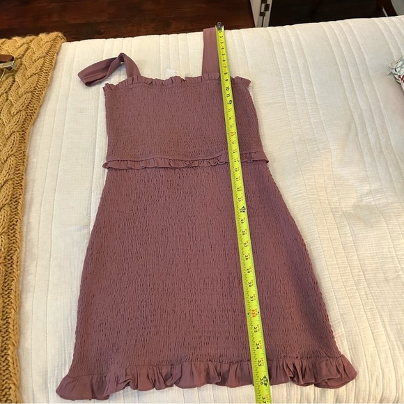 Buddy Love Monroe Smocked Mini Dress. Size Medium. - Picture 11 of 12